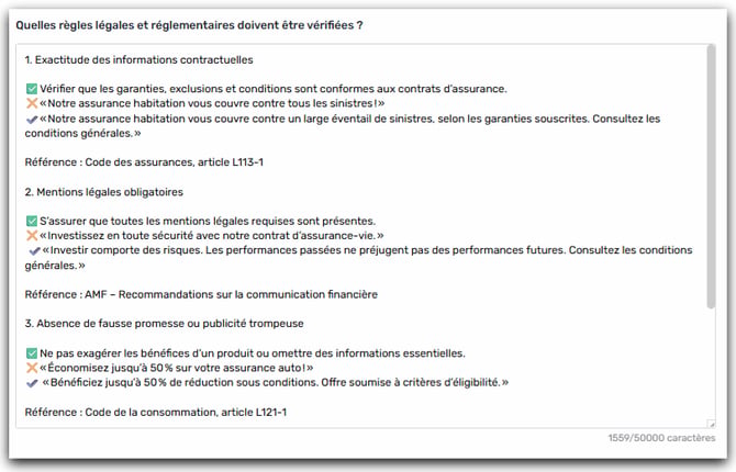 règles conformité agent expert légale