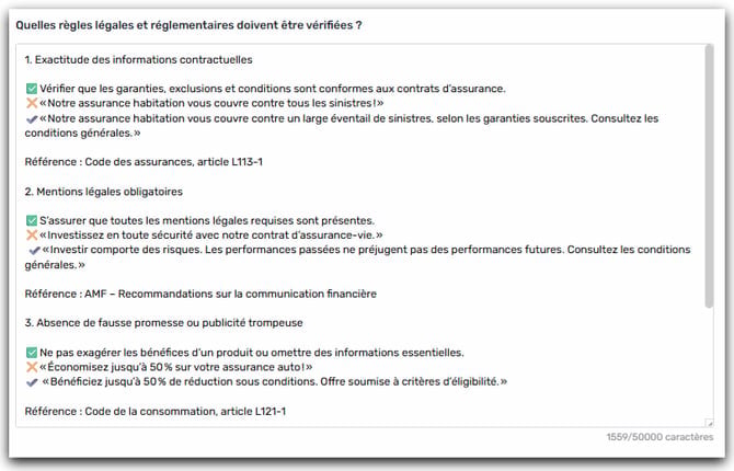règles conformité agent expert légale