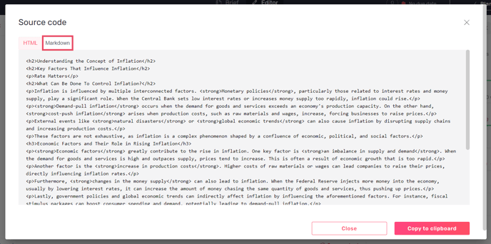 markdown