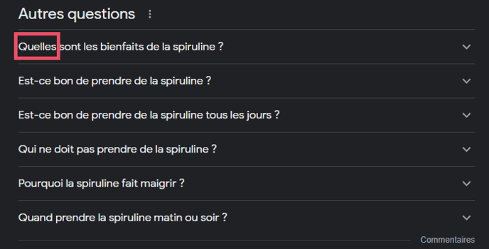 PAA faute