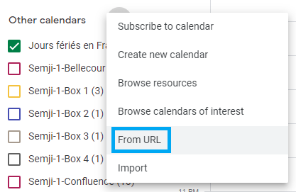 others calendars