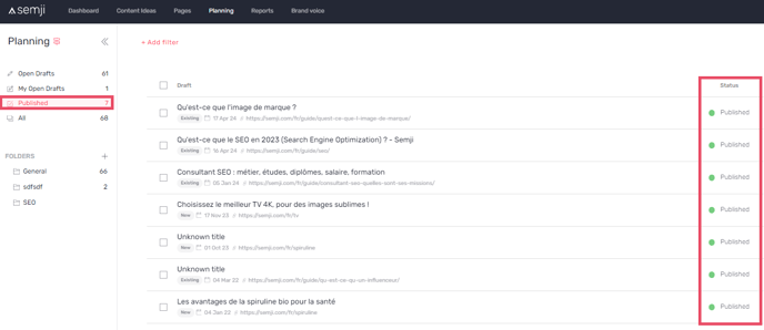 status published