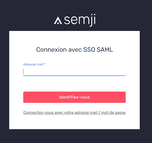 recevoir mdp