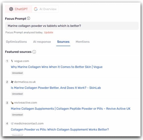 featured sources capture