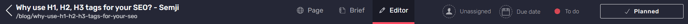 gestion brouillon EN