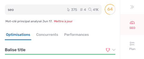 nouvelle side bar
