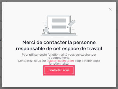 contact ajout EDT