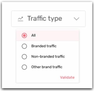 traffic type