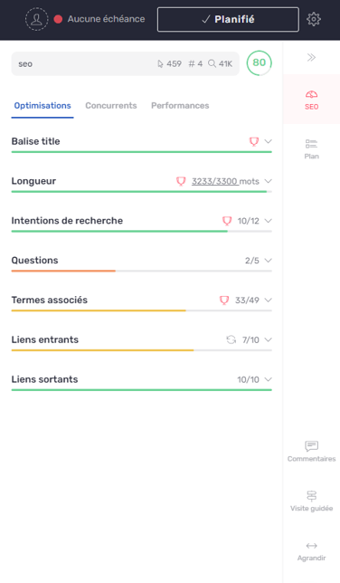les reccomandations