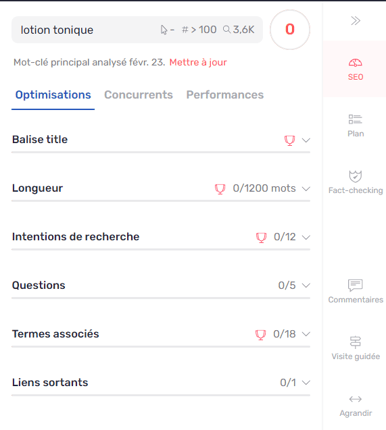 pas de lien entrant