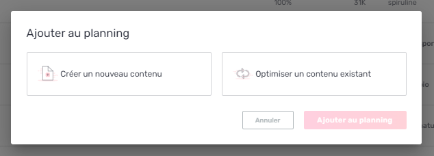 ajouter au planning 