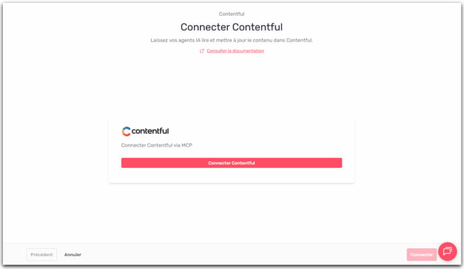 connecter contentful