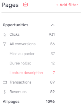 filter Pages