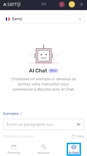 AI chat Semjii