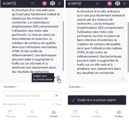 copier le contenu