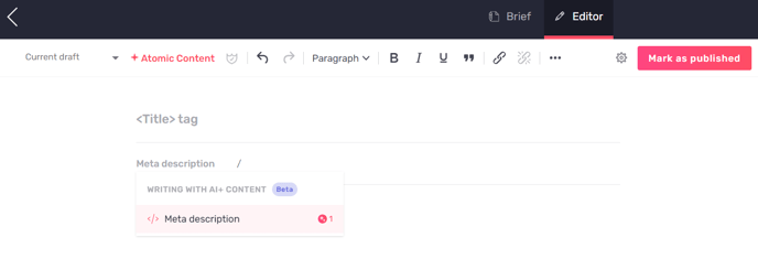 meta description IA EN