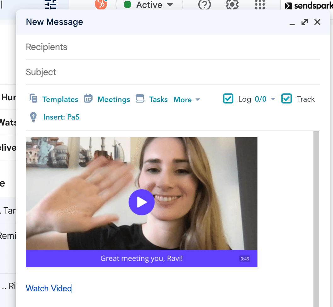 Paste video into Gmail