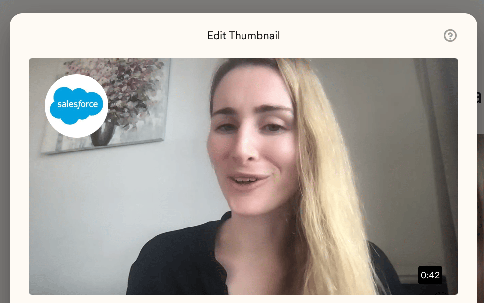 preview logo on video thumbnail