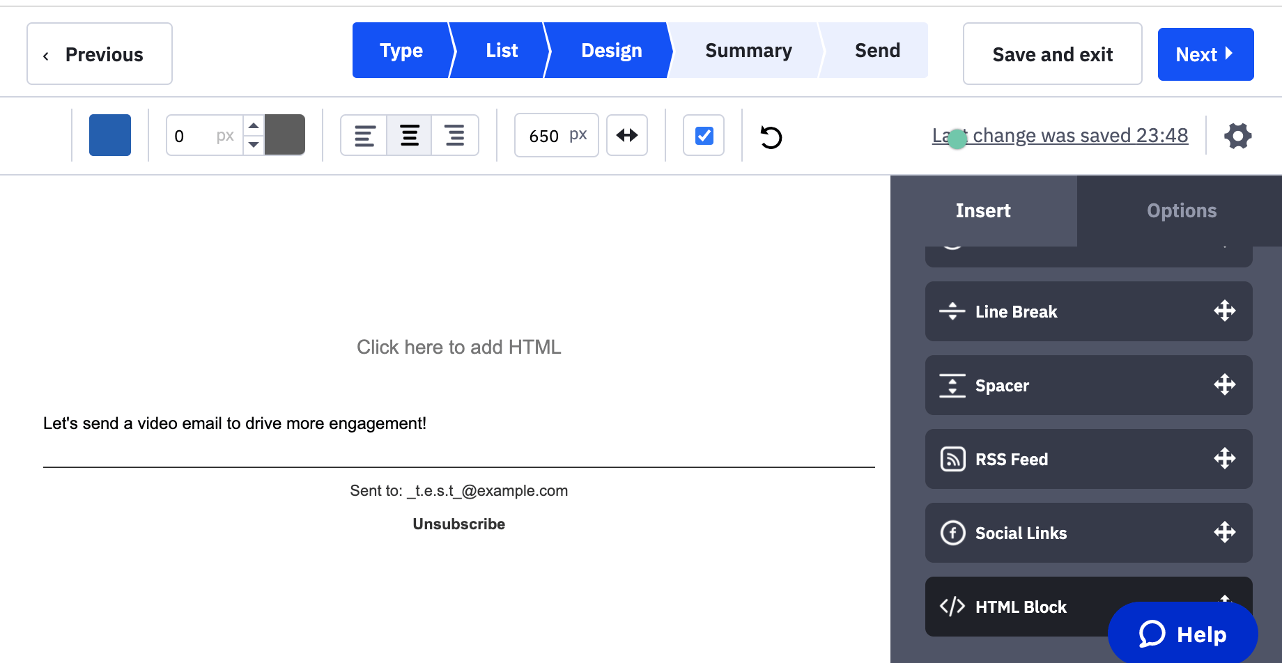 Add Video Block to ActiveCampaign