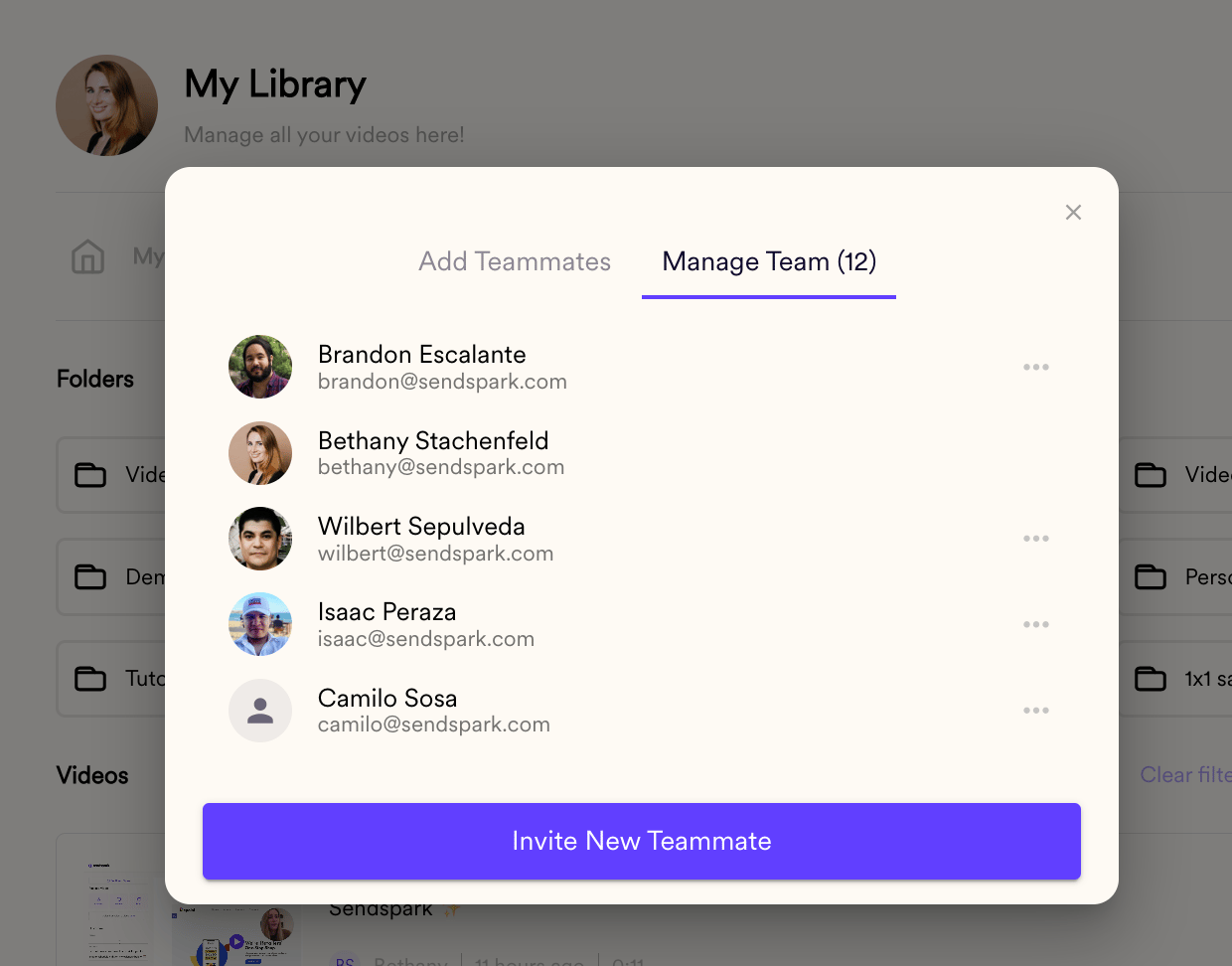 Add or Remove Team Members