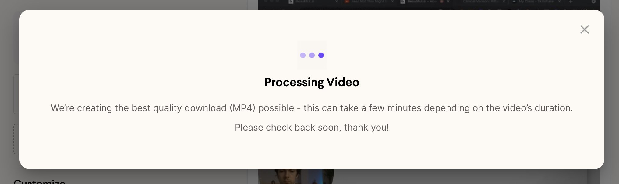Video Won't Download