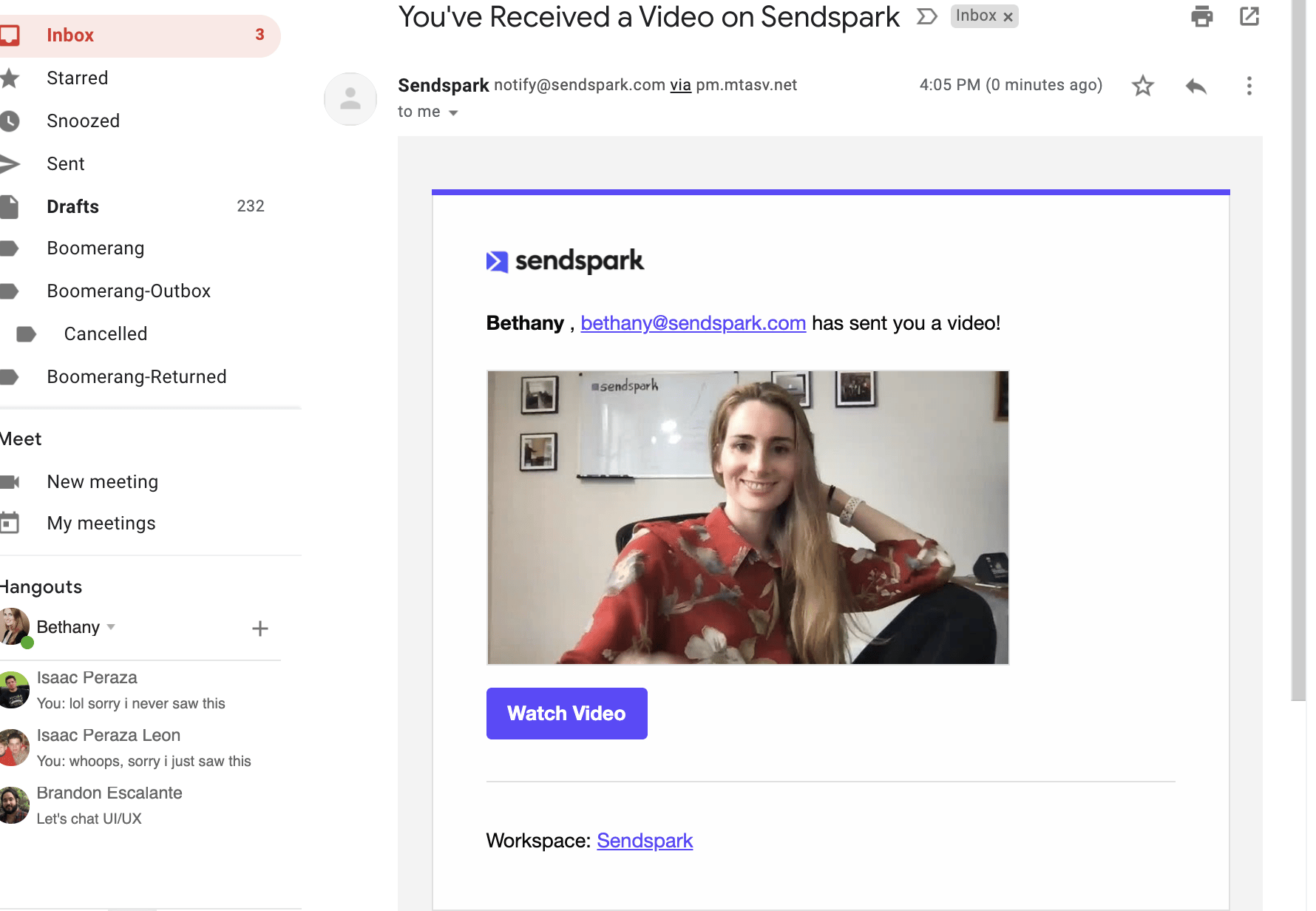 Get notified about video request completions