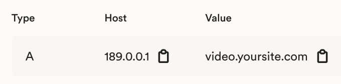 Add Sendspark to DNS Records