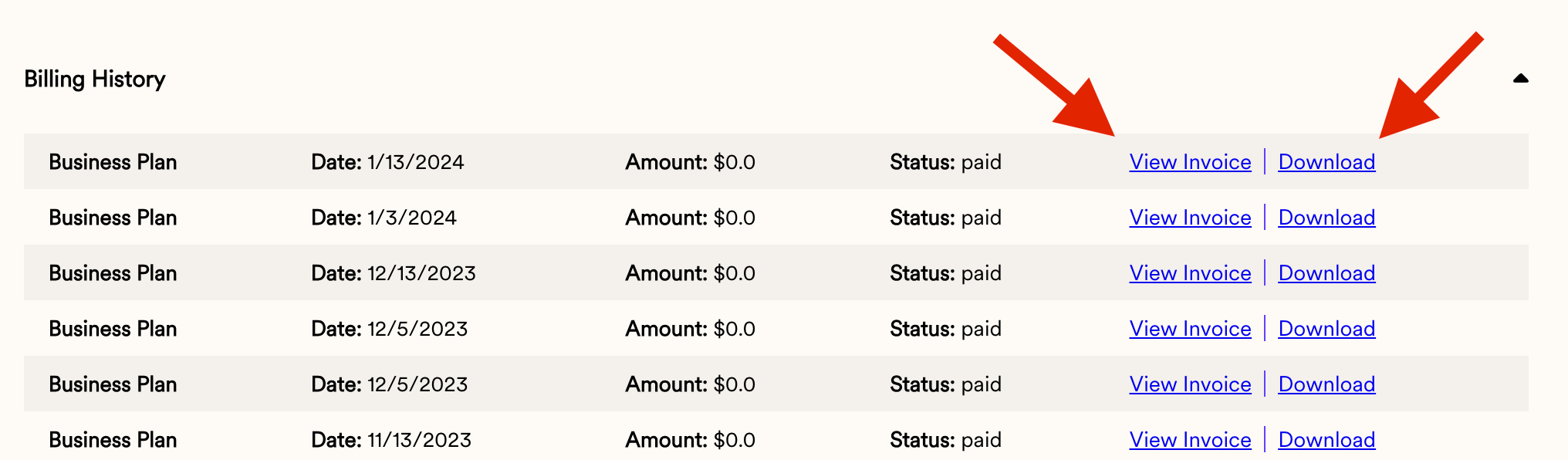 Invoices