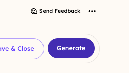 Sendspark Generate button to create bulk personalized videos