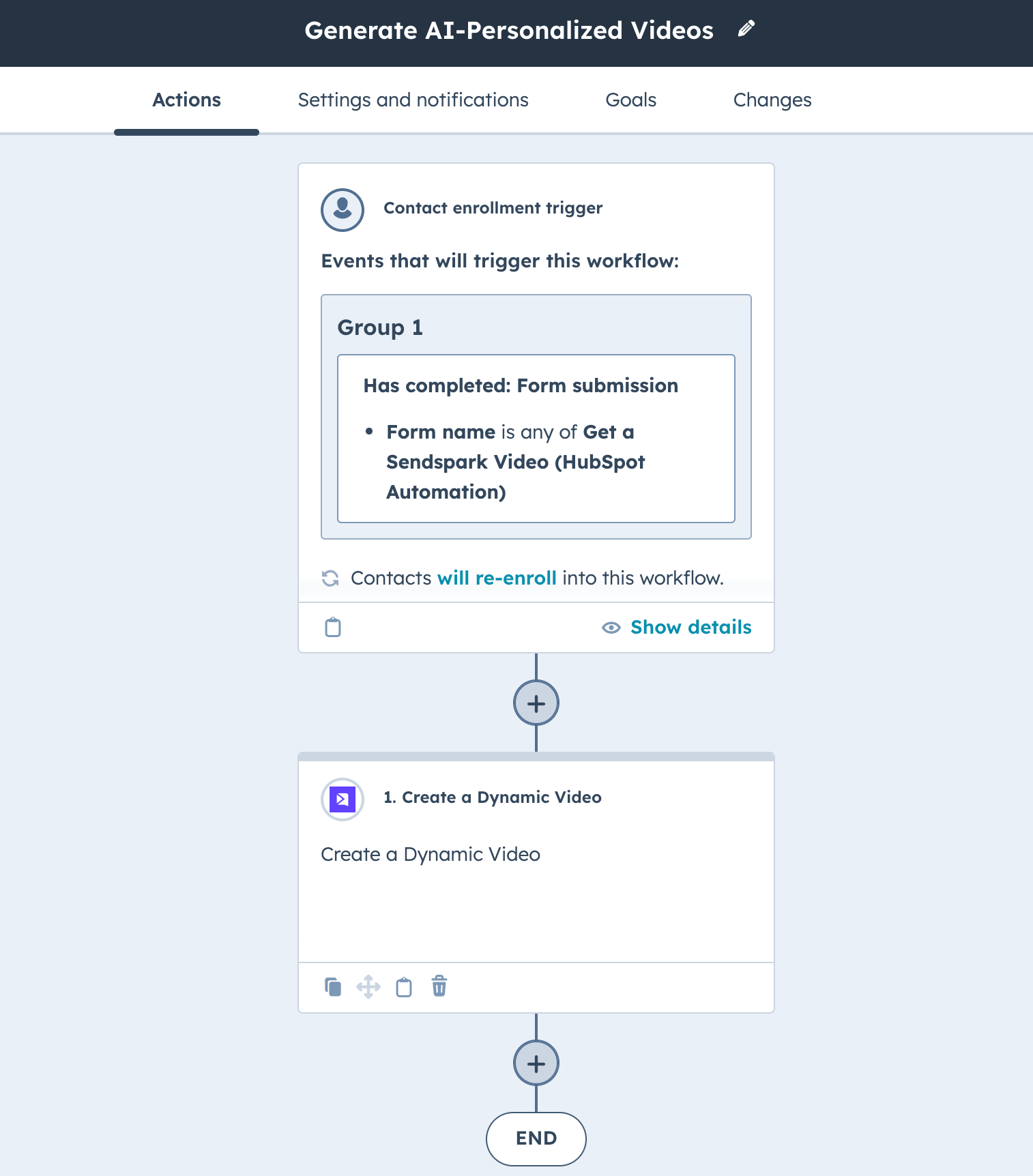 Create Videos through HubSpot Actions