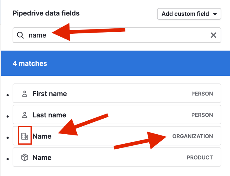 Tag selection