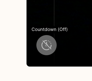 Countdown button