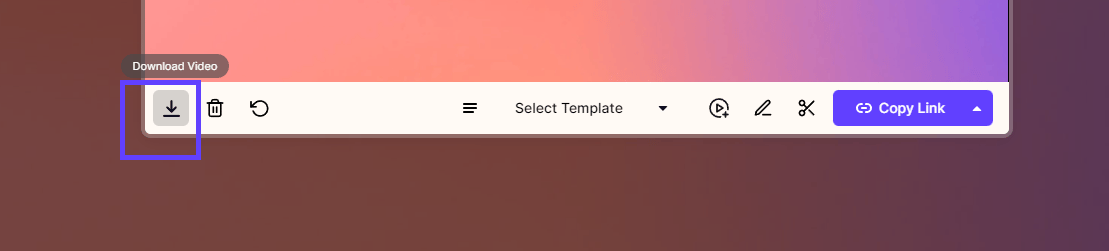 Download button