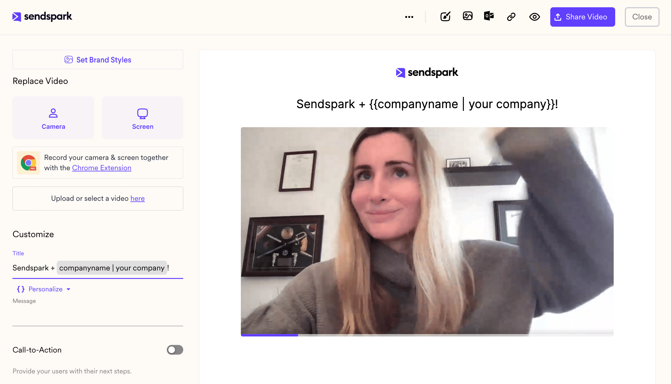 Video Merge Tags
