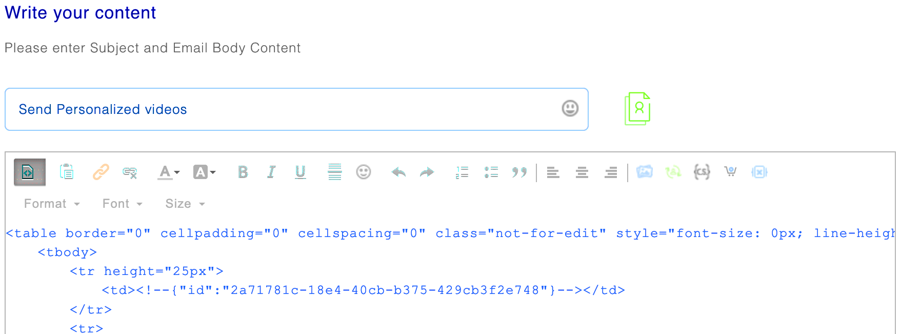 Platformly code section