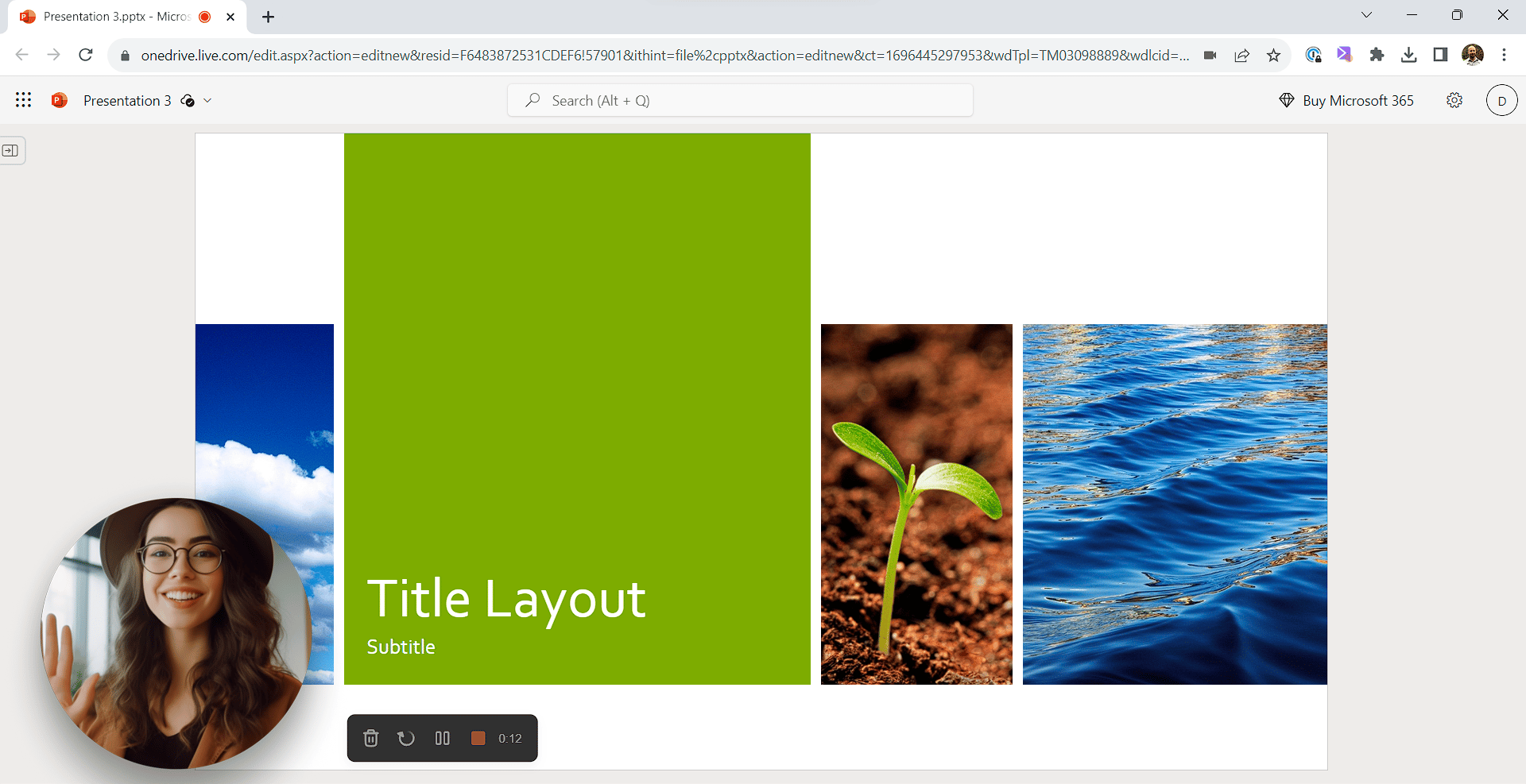 PowerPoint - Ready to record