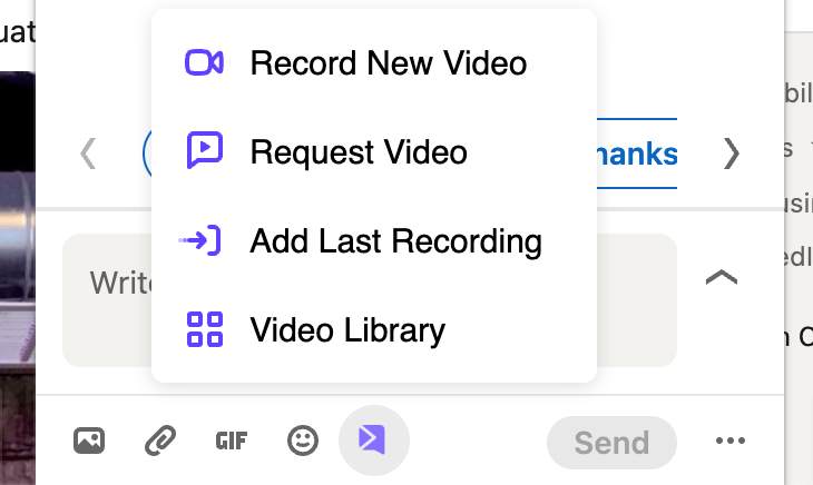 Instant Integration shortcuts visible in Gmail, LinkedIn, or Outreach interface