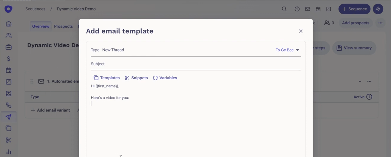 Outreach Template
