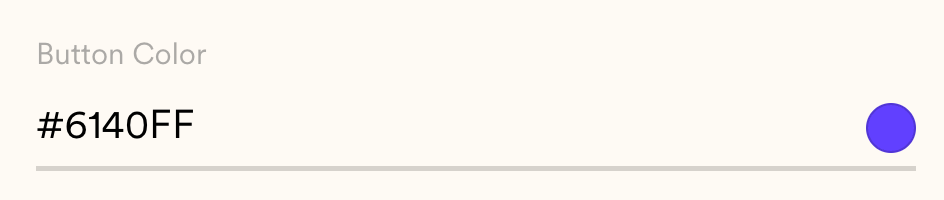 Set Brand Color for Recording Toolbar