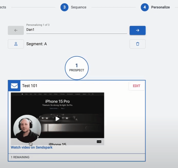 Mailshake template save confirmation dialog and launch options