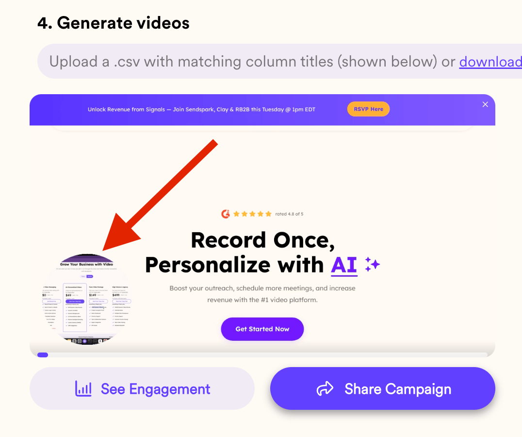 Dynamic Video example showing unwanted result from recording in Both mode