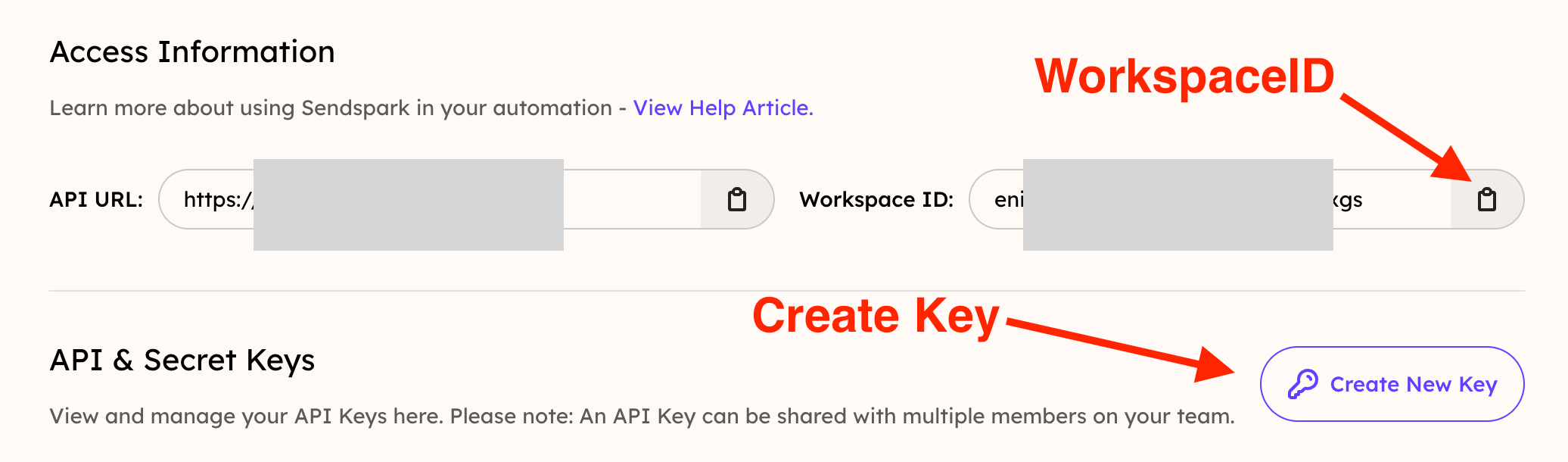 Creating a New Key