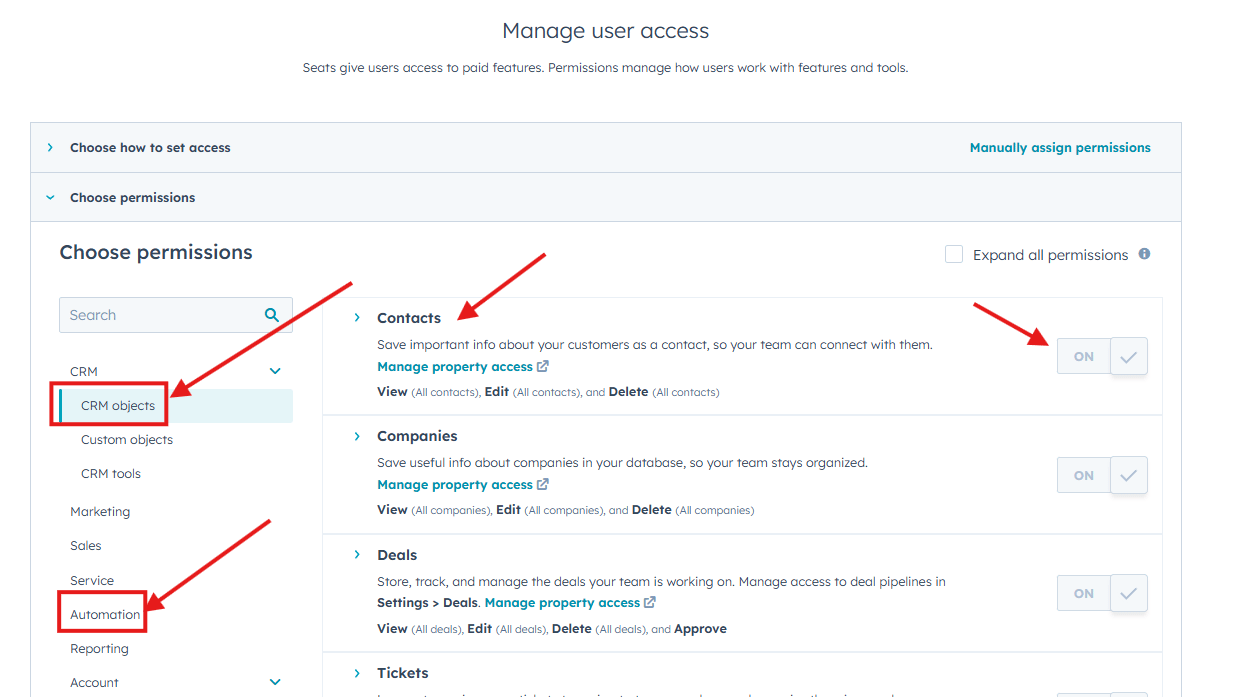 Permissions