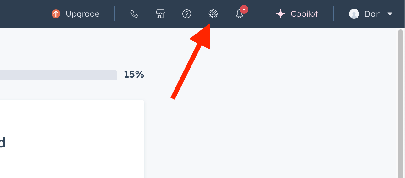 Hubspot Settings