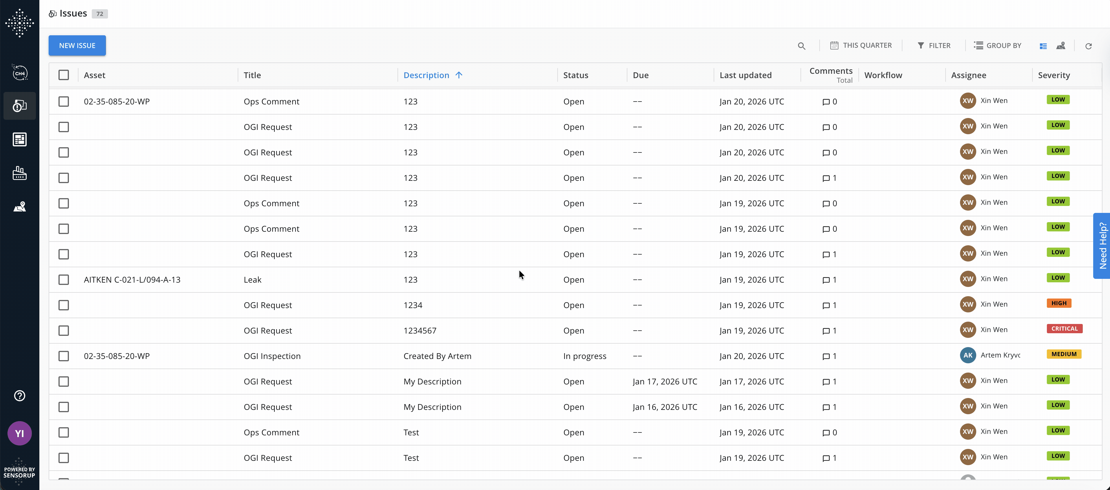 Addinga Commentto Issues Gi