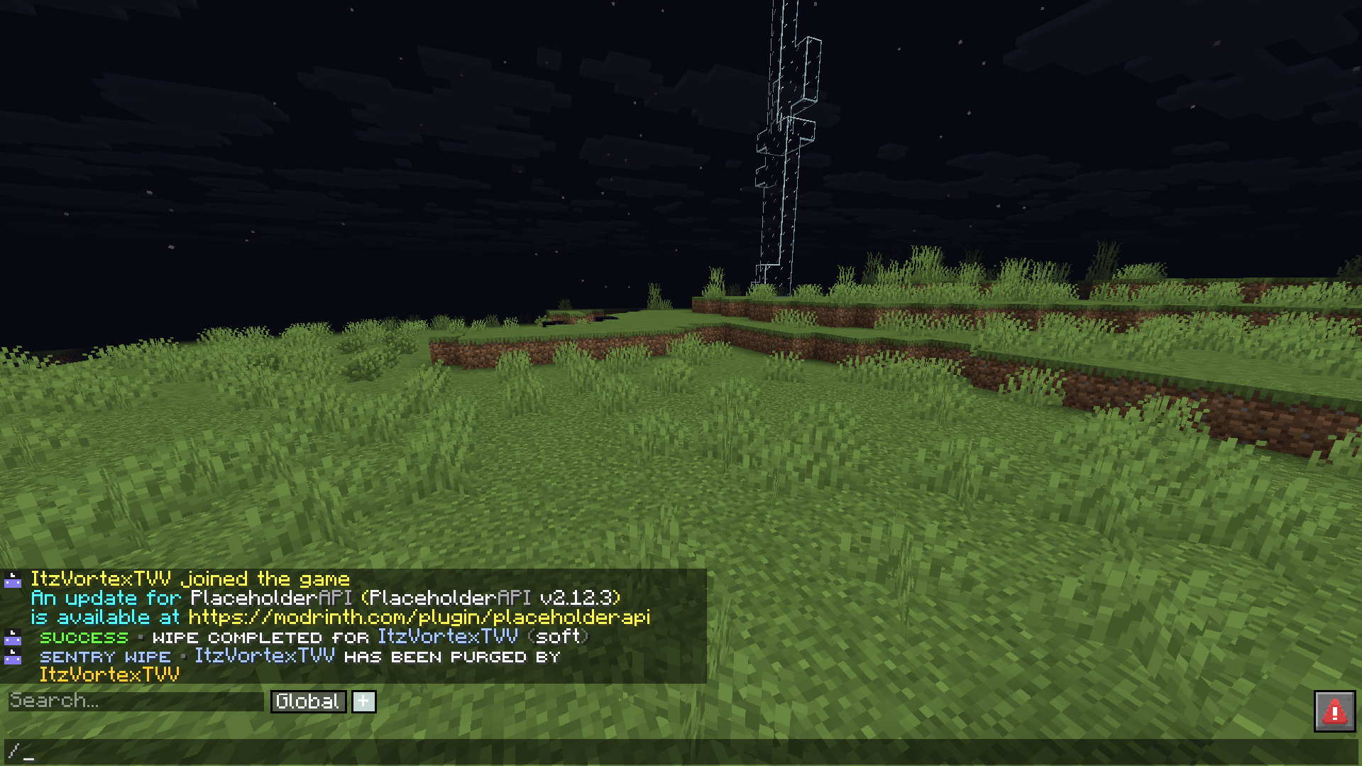 SentryWipe Chat Broadcast