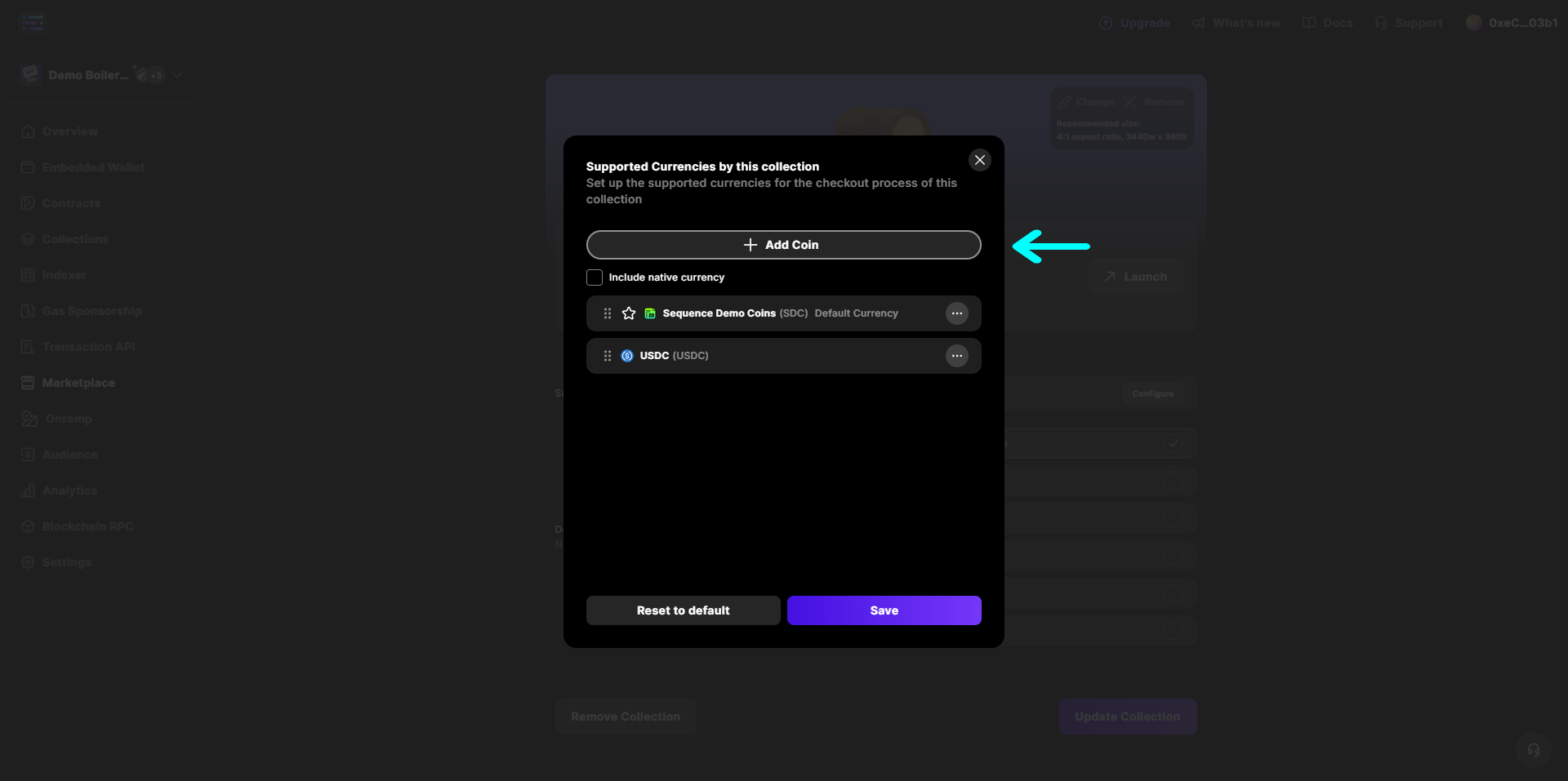 add new custom currency