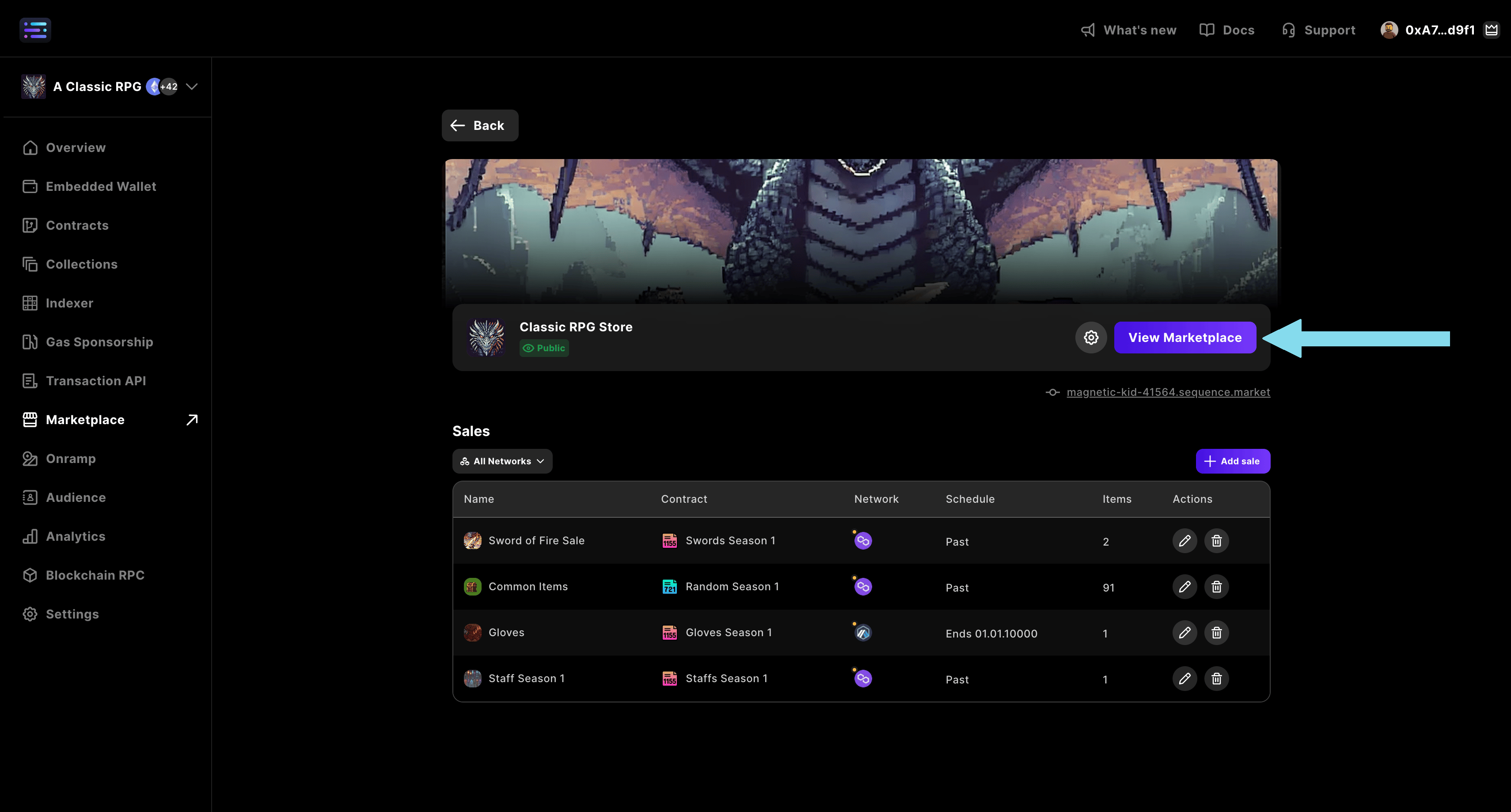 launch shop