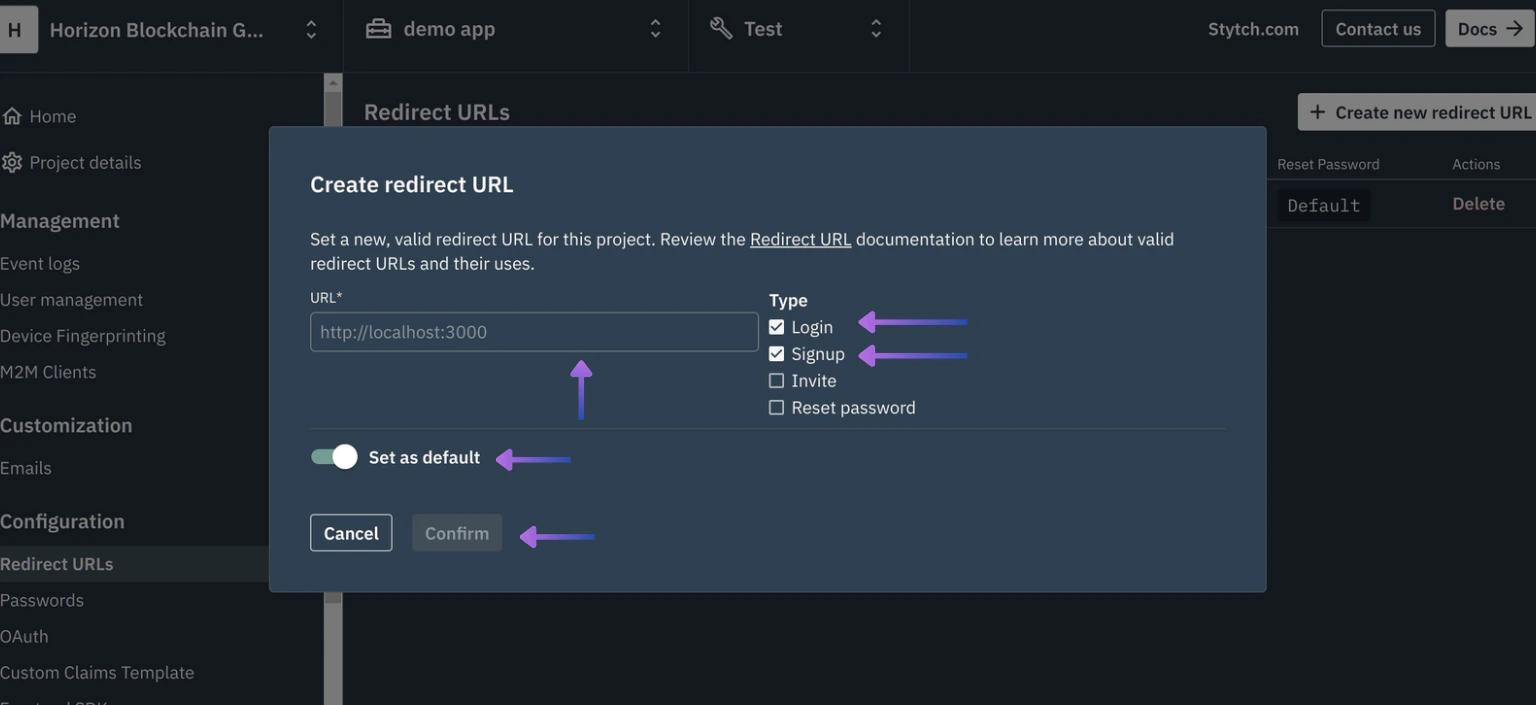 Obtain a Project ID