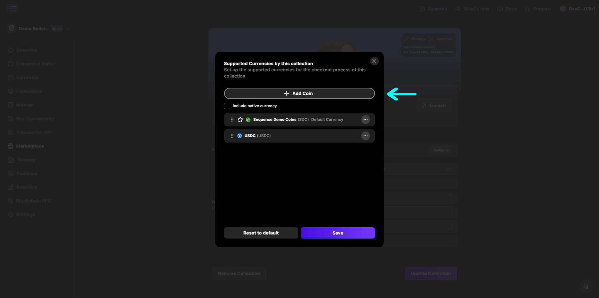 add new custom currency